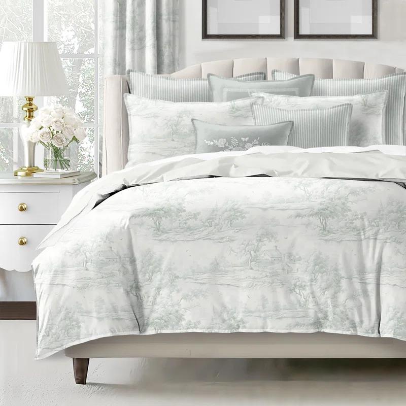 6ix Tailors Fine Linens Rustic Cabin Sage