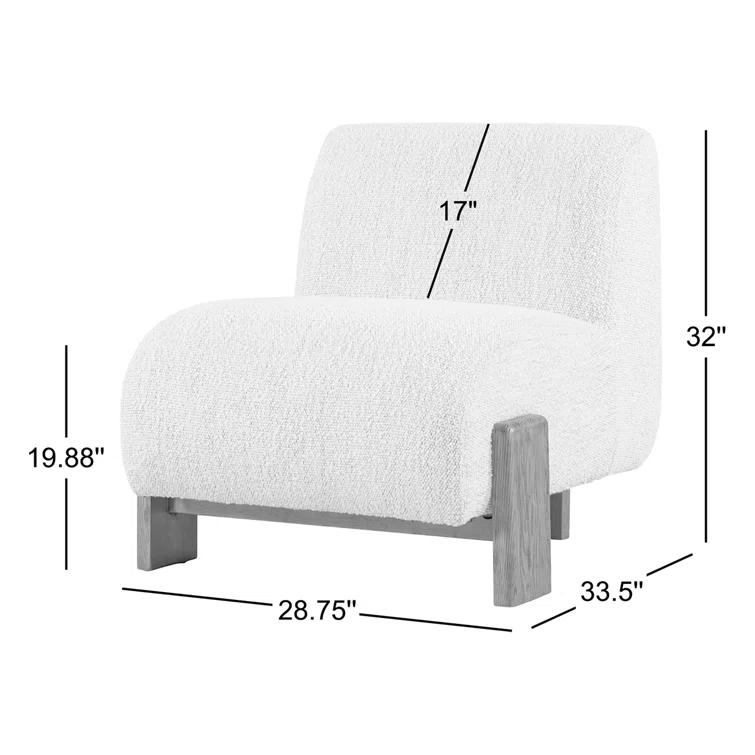 Chelsea Upholstered Slipper Chair