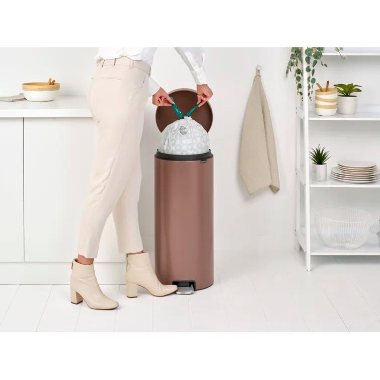 Brabantia NewIcon Step On Trash Can, 8 Gallon (30 Liter)