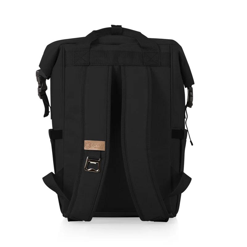 Picnic Time On The Go Roll-Top Backpack Cooler - Hiking Backpack Cooler