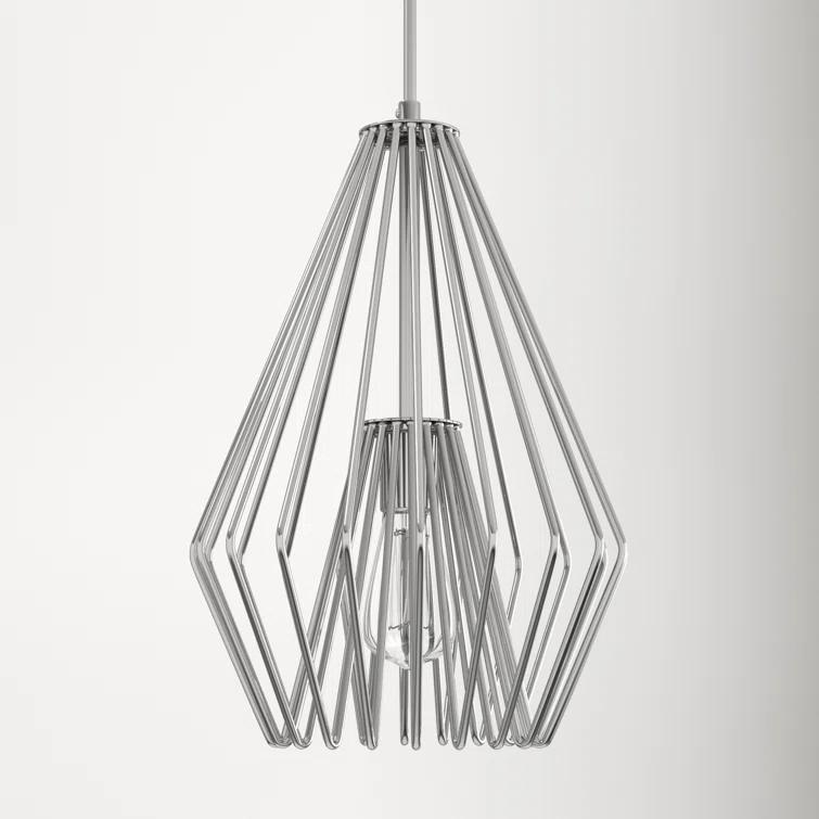 Frankie Single Light Metal Dimmable Pendant
