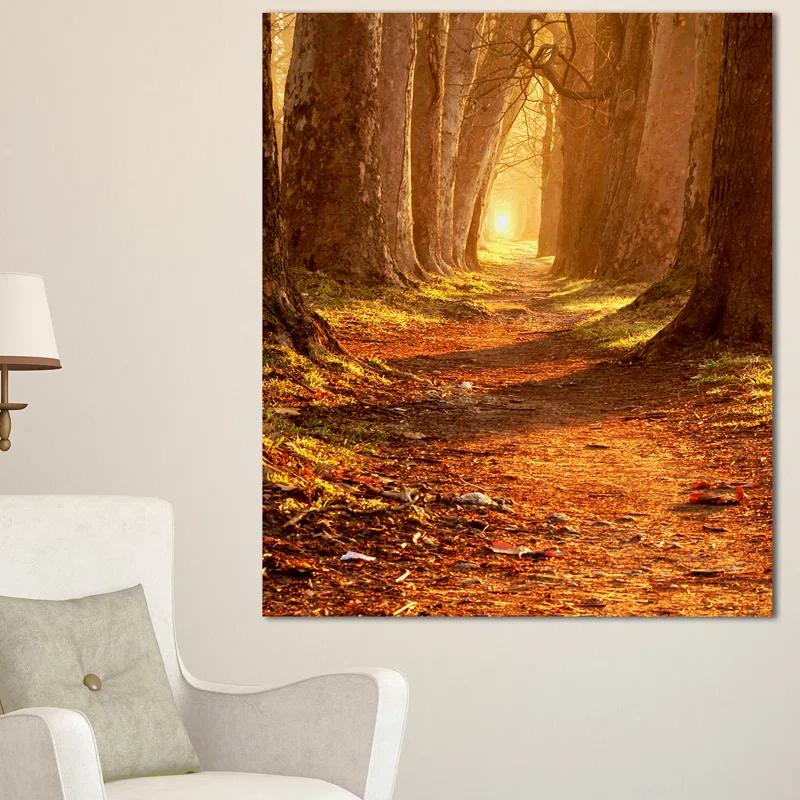 Design Art " Magic Morning At The Fall Park "