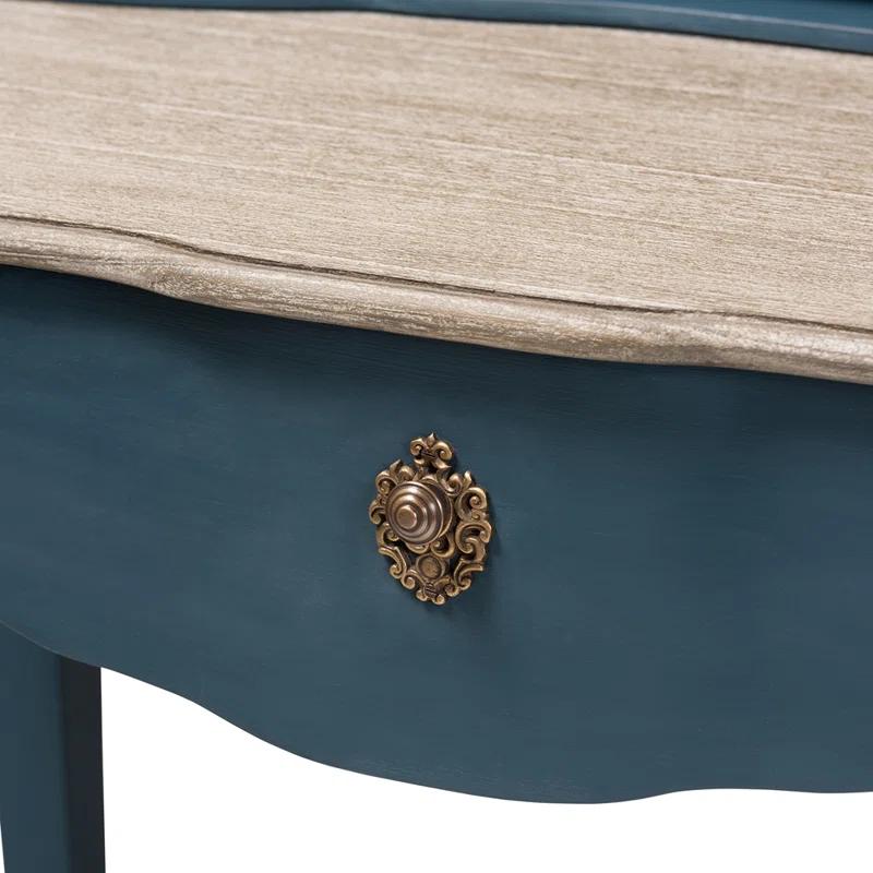 Alcott Hill® Solid Wood Base Writing Desk