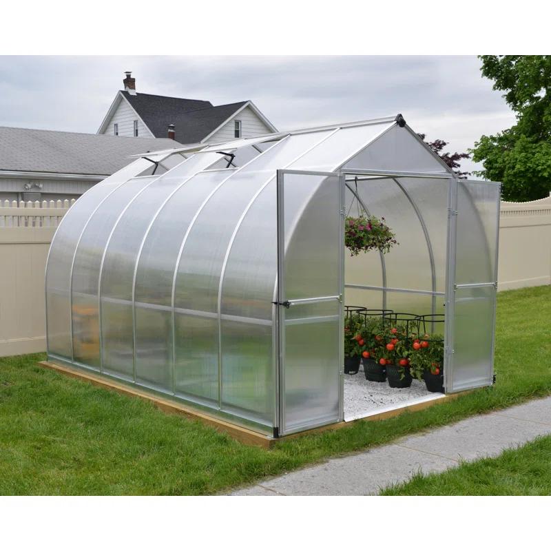 Canopia Palram - Canopia Bella 8' x 12' Greenhouse - Silver