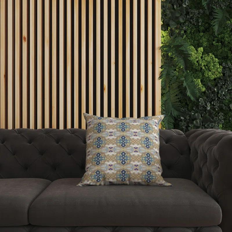 Amrita Sen Floral Elegance Floral Reversible Throw Pillow