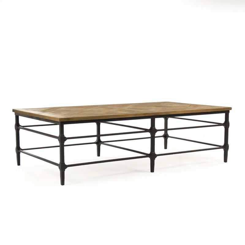 Aveline Solid Wood Top Coffee Table