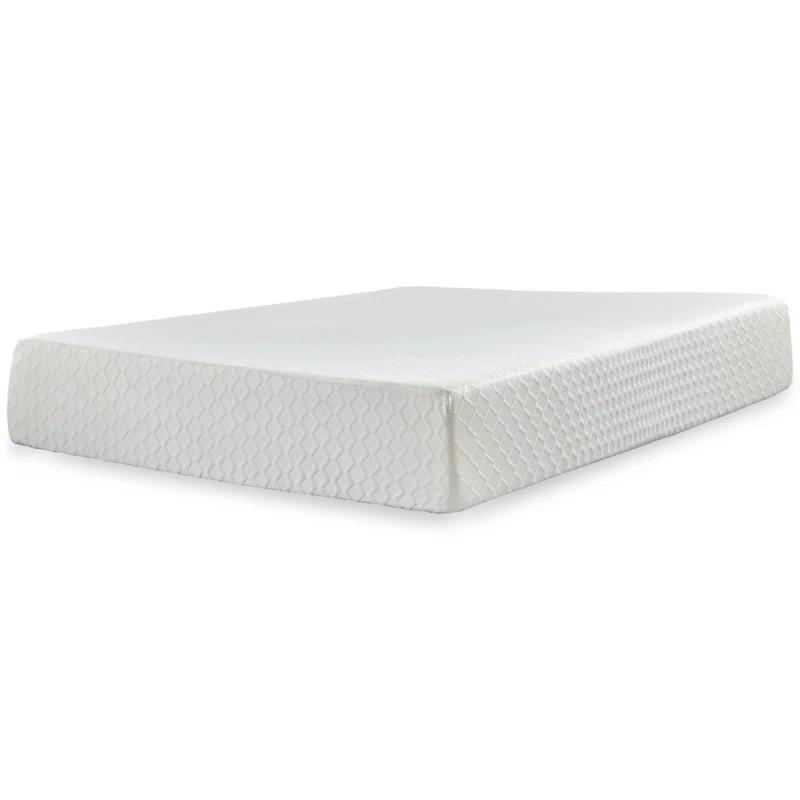 Benjara Jeny Mattress, Cool Comfort Memory Foam, Stretch Cover 12 Inch