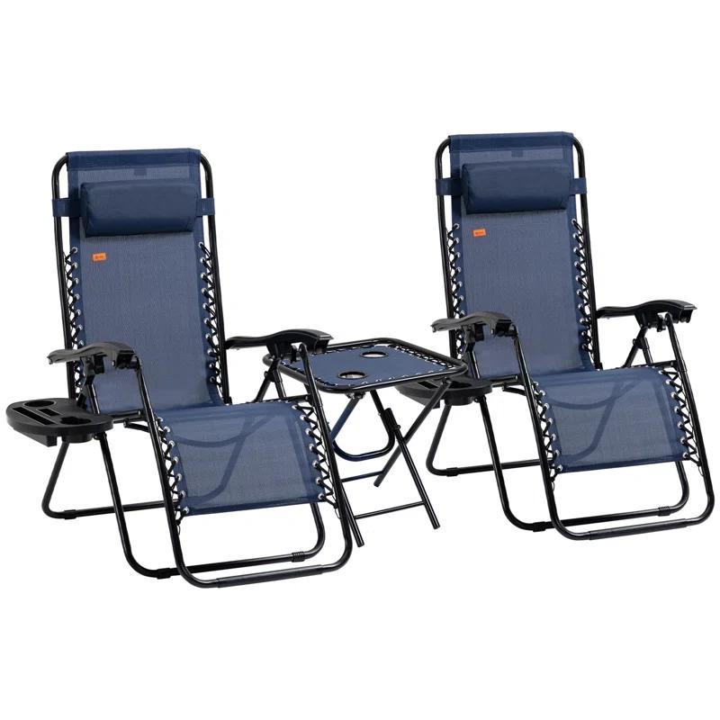 Outsunny Folding Zero Gravity Chair