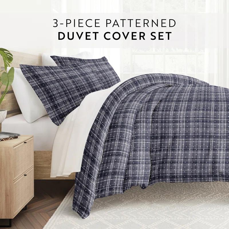 Becky Cameron Becky Cameron Polka Dot Pattern Duvet Cover Set