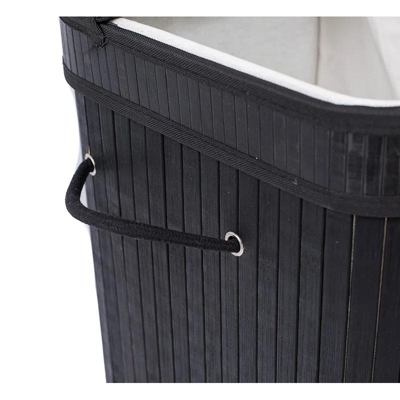 BirdRock Home Bamboo Laundry Sorter with Handles