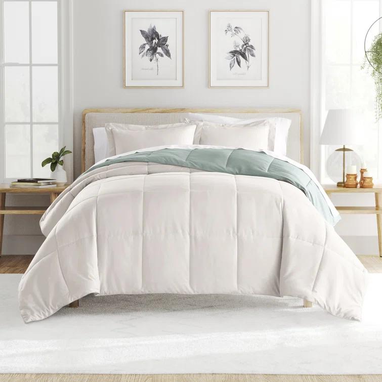 Becky Cameron Reversible Down-Alternative Comforter Bedding Set