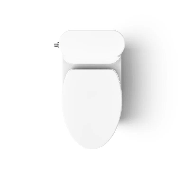 Kohler Spacity One-Piece Compact Elongated Toilet With Skirted Trapway, 1.28 Gpf K28020-0