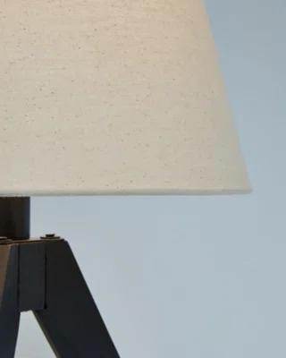 George Oliver Hacı Solid Wood Tripod Lamp (Set of 2)
