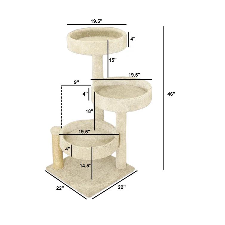 Prestige Cat Trees Prestige Cat Trees XXL Heavy Duty Cat Tree