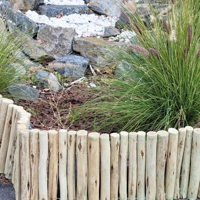 Backyard X-Scapes Eucalyptus Outdoor Garden Borders Wood Lawn Edging