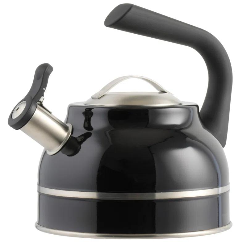 Kenmore Elite Kenmore Elite Costner 2.3 Quarts Stainless Steel (18/8) Whistling Stovetop Tea Kettle
