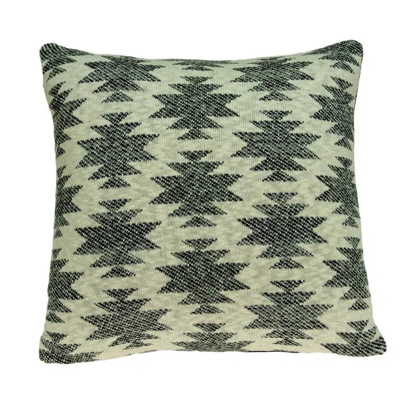 HomeRoots 20" Tan Cotton Throw Pillow
