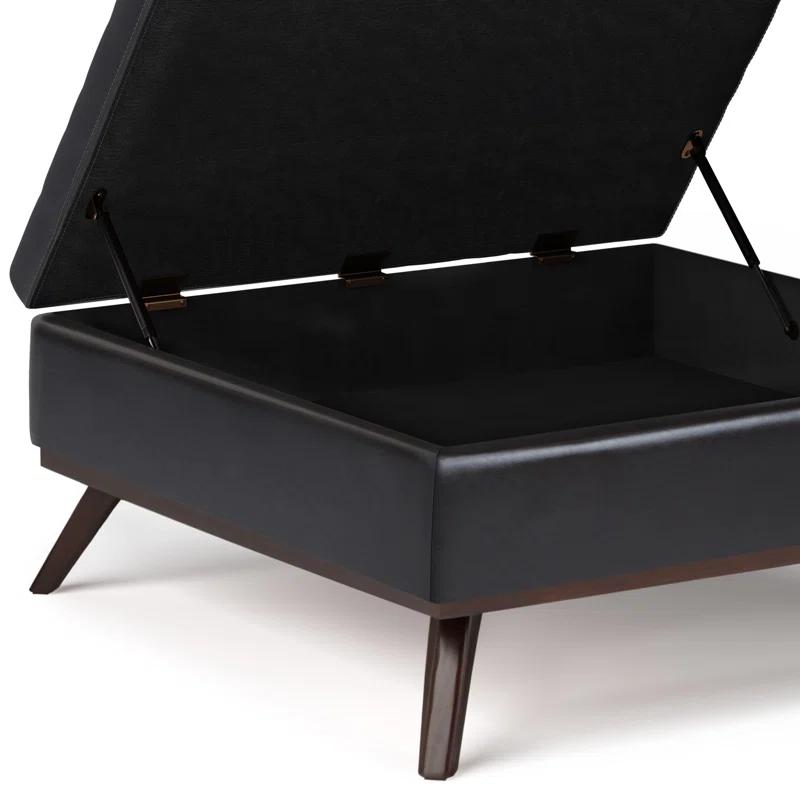 Owen Faux Leather Ottoman