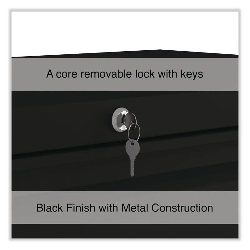 Alera® 36'' Wide 3 -Drawer Steel File Cabinet