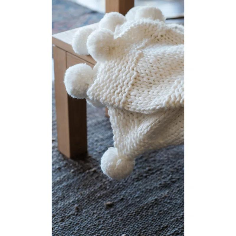Oulu Throw by Pom Pom At Home - Forest