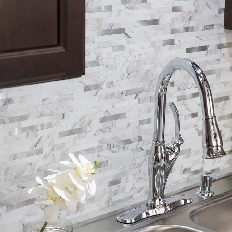 Aspect Aspect Peel and Stick Collage Tile (Set of 5)