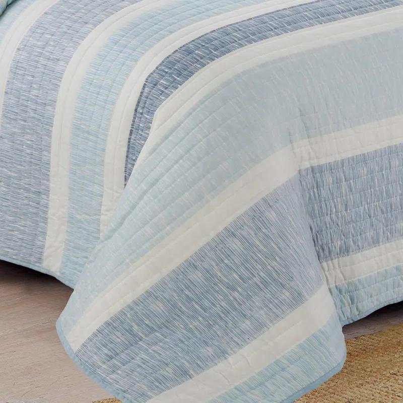 American Home Fashion Phillips Modern & Contemporary Striped Quilt Set