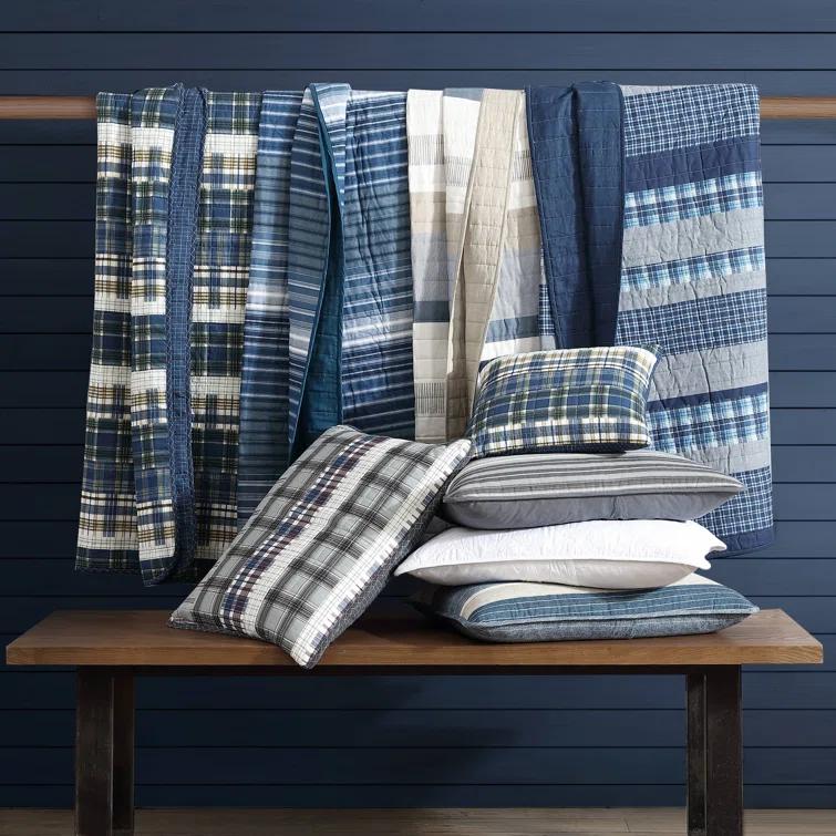 Nautica Nautica Ridgeport Cotton Reversible Quilt Set