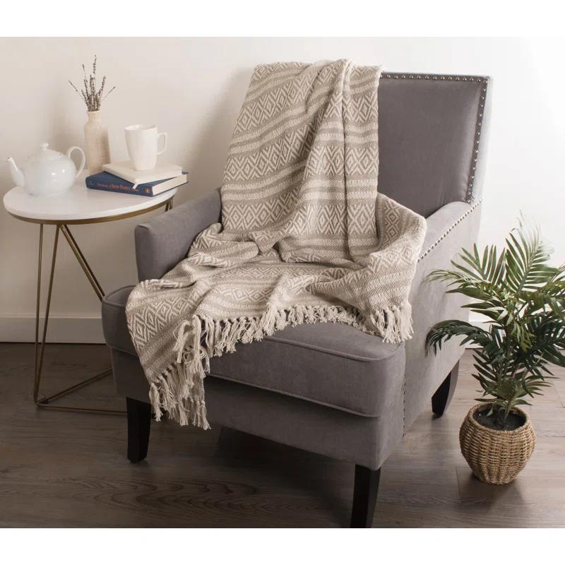 Design Imports Dll Hand Woven Throw Blanket