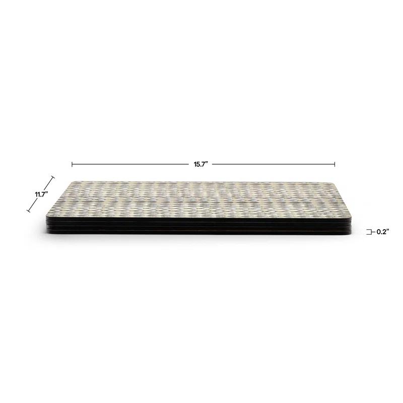 Pimpernel Pimpernel Pure Placemats 15.7 X 11.7" (Set of 4)