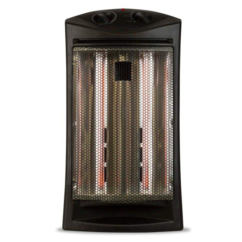 BLACK+DECKER Quartz 1500 Watt Electric Infrared Tower Heater with Manual Control
