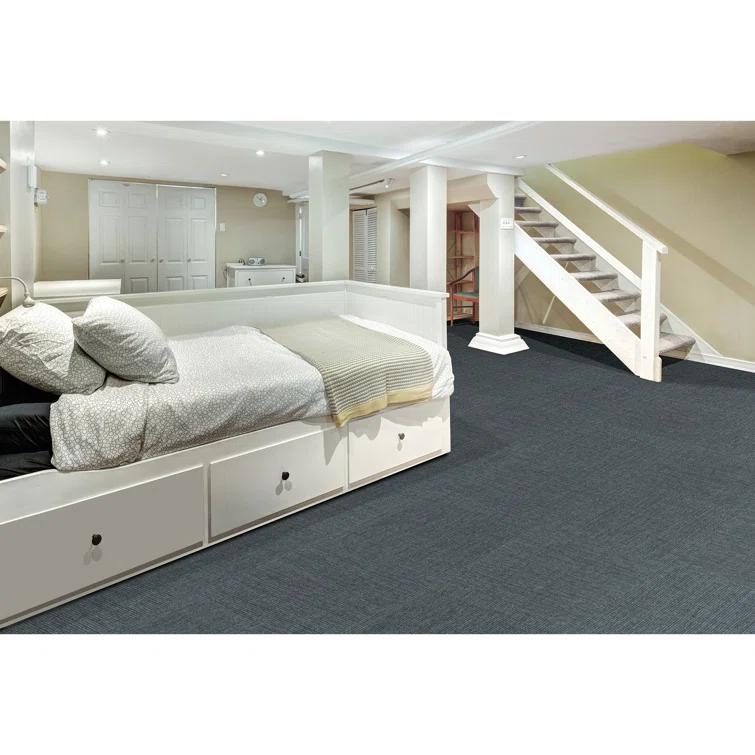 Mohawk Mohawk Basics 24" x 24" PET Fiber Carpet Tiles (96 sqft per carton-24 Tiles)