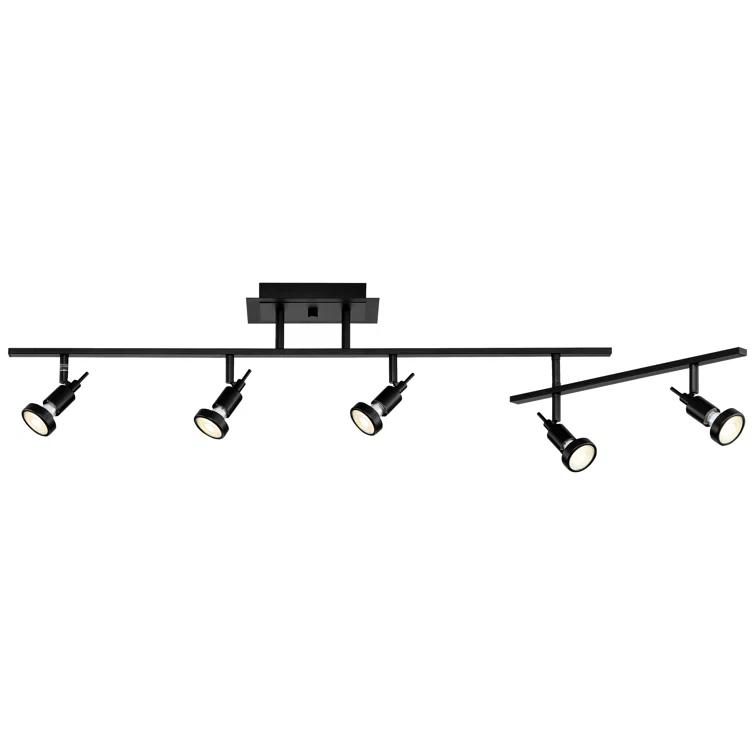 Access Lighting 51.5'' 5 -Light Swing Arm Track Track Kit with Dimmable