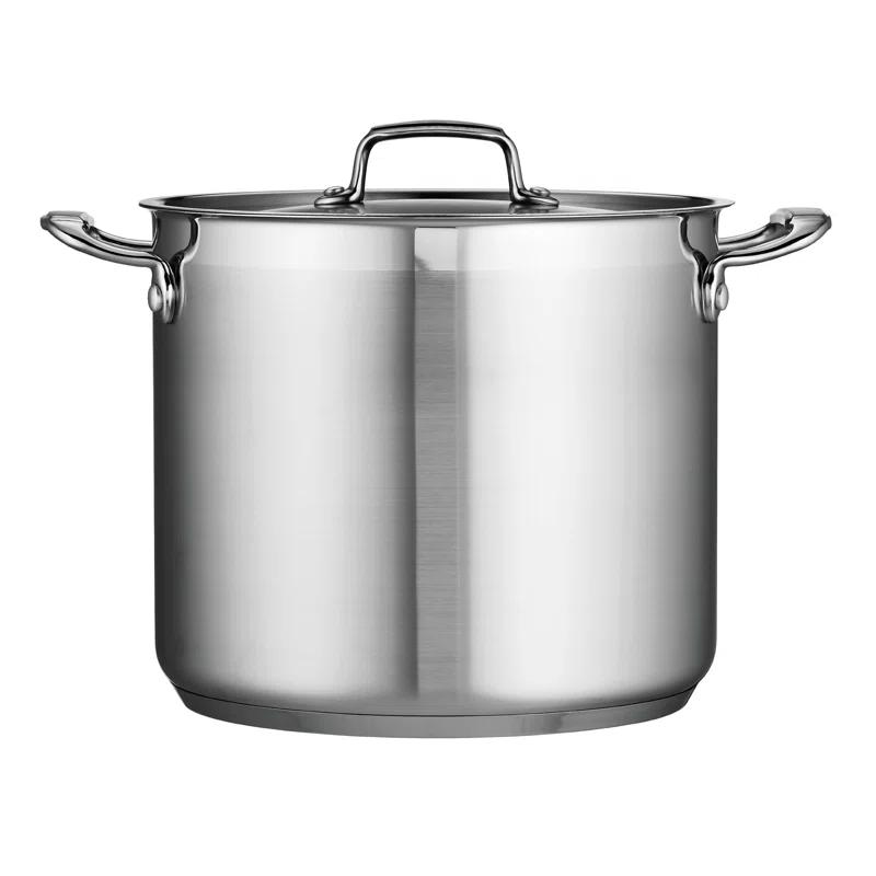 Tramontina Tramontina Gourmet Aluminum Stock Pot with Lid