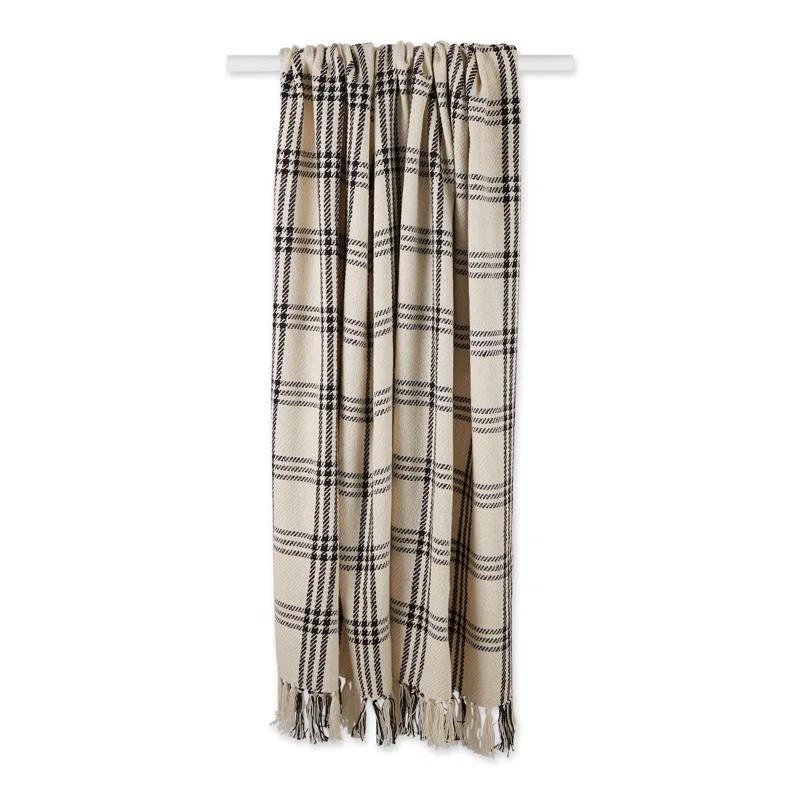 Design Imports Hand Woven Throw Blanket
