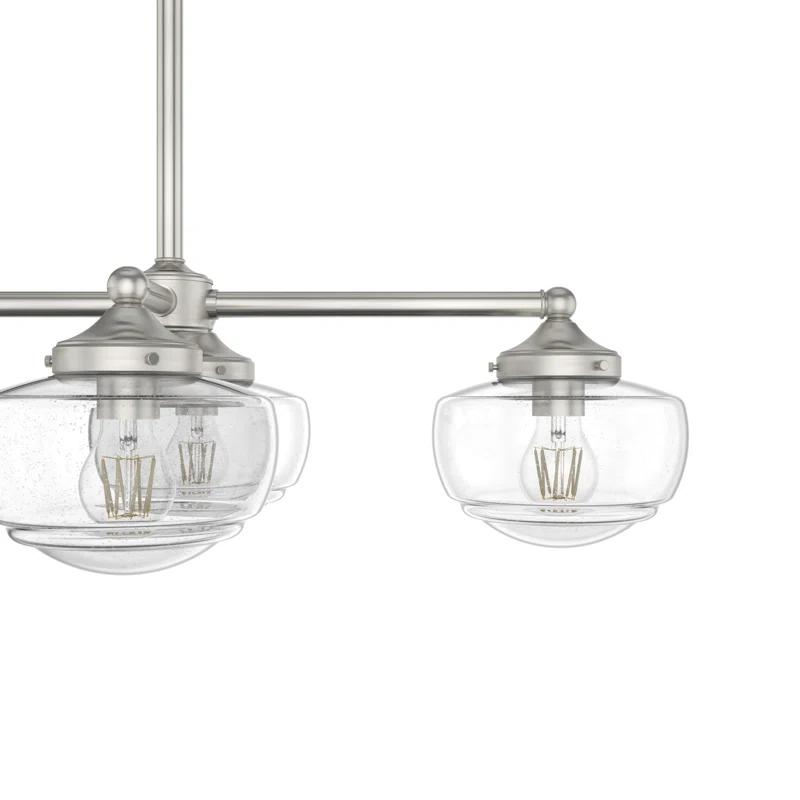 Saddle Creek 7 - Light Kitchen Island Linear Pendant