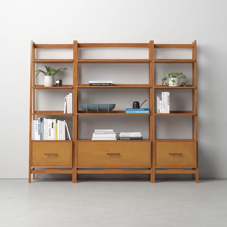 Stiles Wide Ladder Bookcase