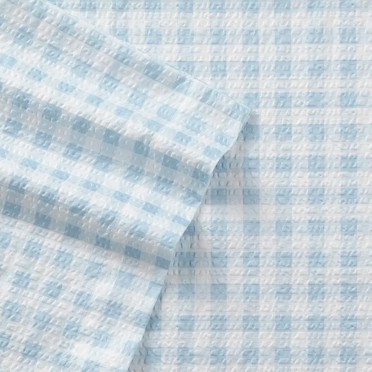 Shavel Home Products Seersucker Sheet Set