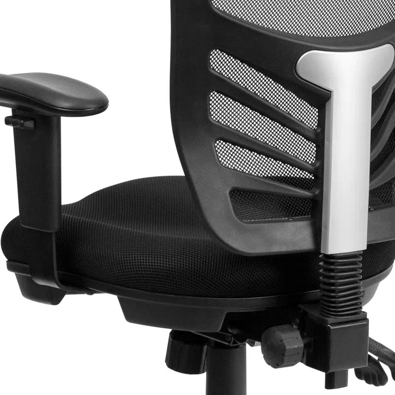 Flash Furniture Siyer Mid-Back Mesh Ergonomic Office Chair with Adjustable Arms by Flash Furniture
