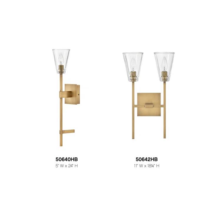 Hinkley Auden Large Single Light Bath Vanity