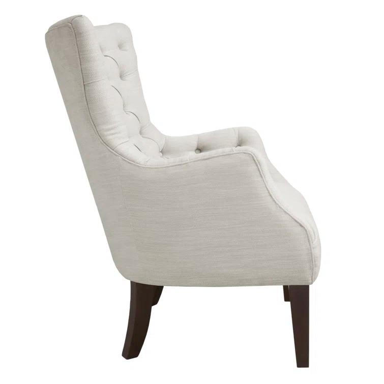 Tufted Wingback Accent Chair