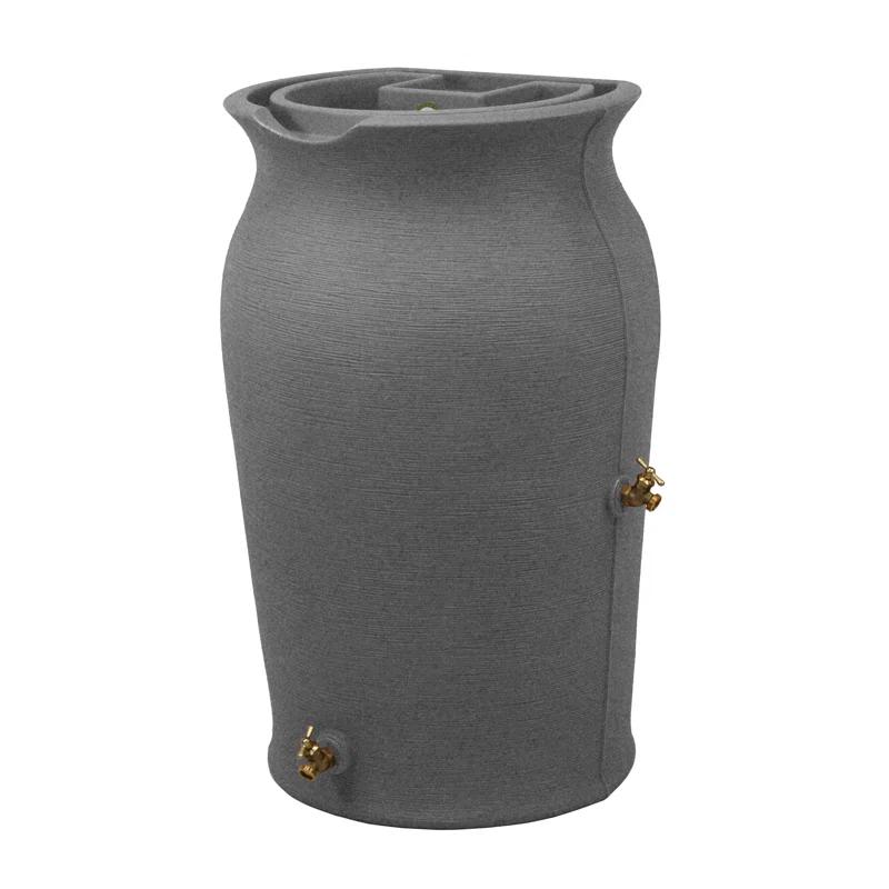 Red Barrel Studio® Red Barrel Studio® Plastic Planter Rain Barrel