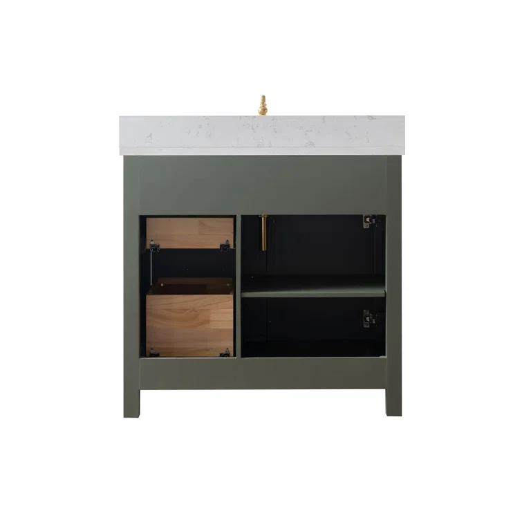 Latitude Run® Wenniah 36" Single Vanity