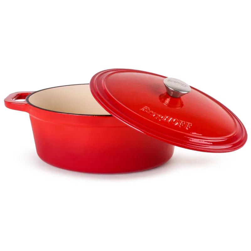 BergHOFF Neo 4Pc Cast Iron Cookware Set with 5Qt. and 7Qt. Covered Dutch Ovens