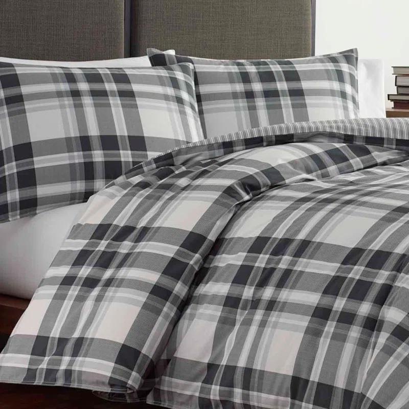 Eddie Bauer Eddie Bauer Coal Creek Plaid Cotton Comforter Set