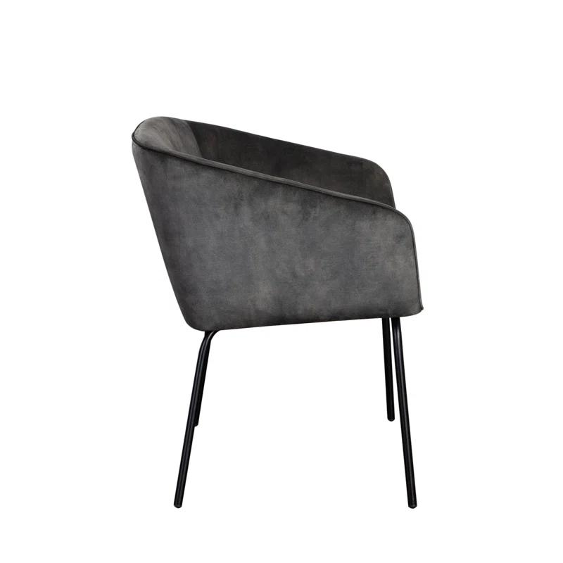 Diamond Sofa Avery Upholstered Back Arm chair (Set of 2)