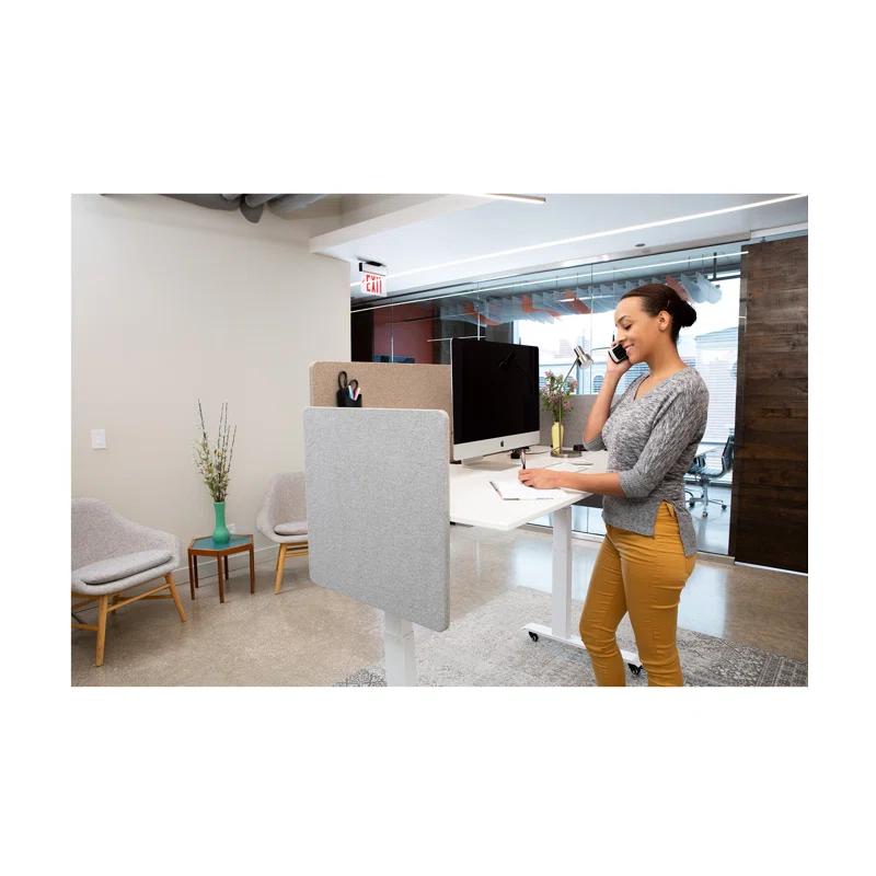 Fabric 1 Panel Desk Partition