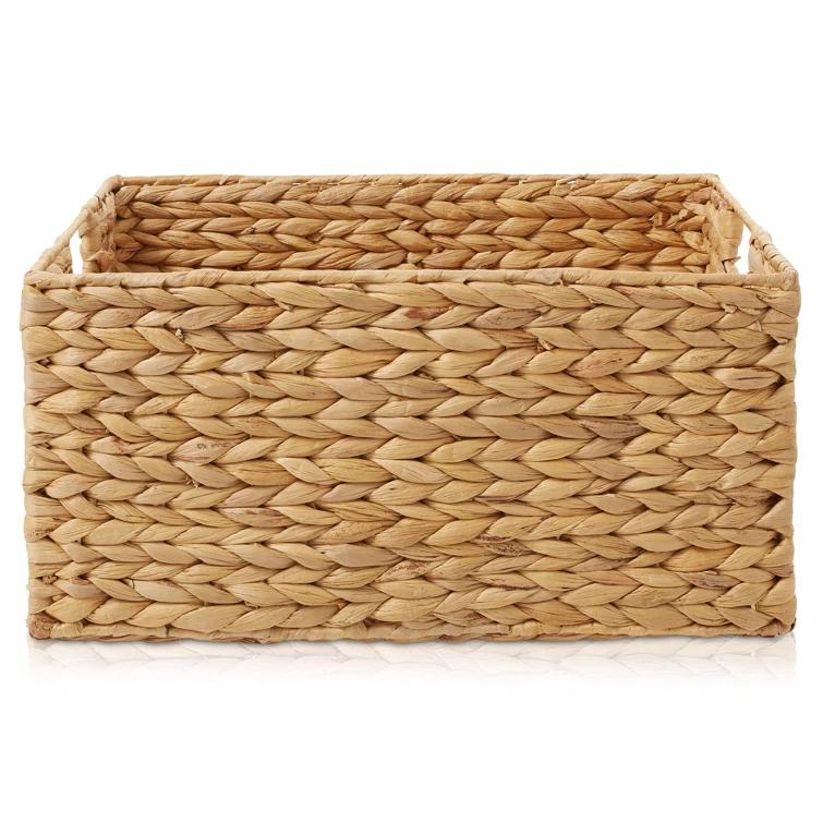 Casafield Casafield Natural Fiber Decorative Basket (Set of 4)