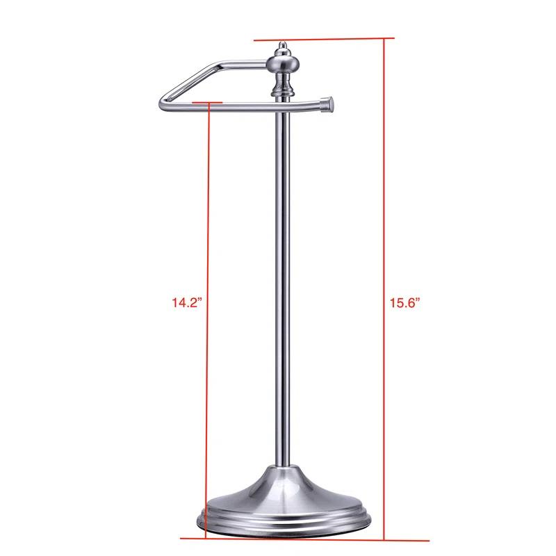SunnyPoint WF-0K-JOC0-SN Heavy Weight Classic Decorative Metal Fingertip Towel Holder Stand