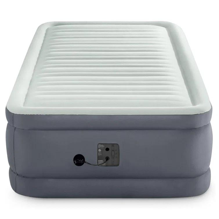 Intex PremAire Dream Support Fiber Tech Air Mattress with Built-In Pump & Reviews | Wayfair