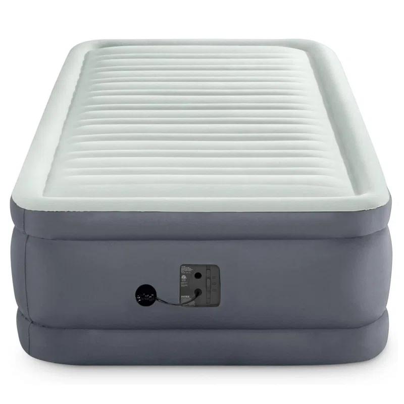 Intex PremAire Dream Support Fiber Tech Air Mattress with Built-In Pump & Reviews | Wayfair